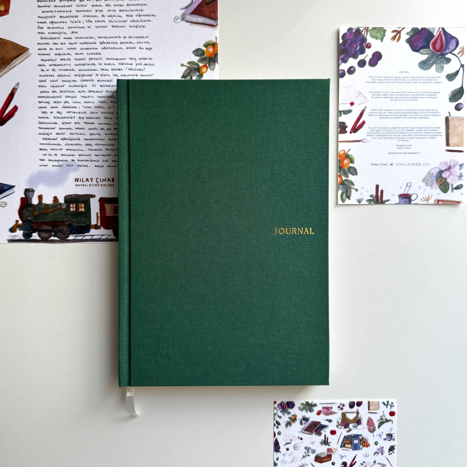 Koleksiyon HANDBOUND: Nilay Çınar X Oma Paper Co.