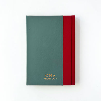 Handmade Leather Notebook TRIO 26 | 16,5 x 24 cm