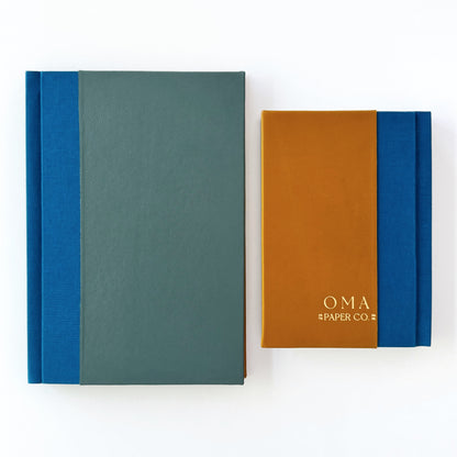 Handmade Leather Notebook TRIO 27 | 16,5 x 24 cm