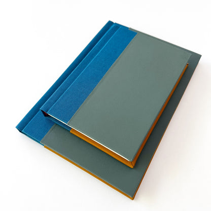 Handmade Leather Notebook TRIO 27 | 12,5 x 18 cm