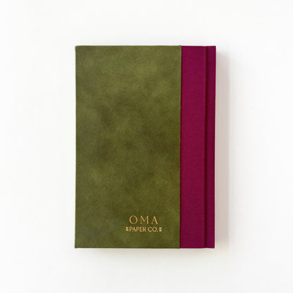 Handmade Leather Notebook TRIO 28 | 16,5 x 24 cm