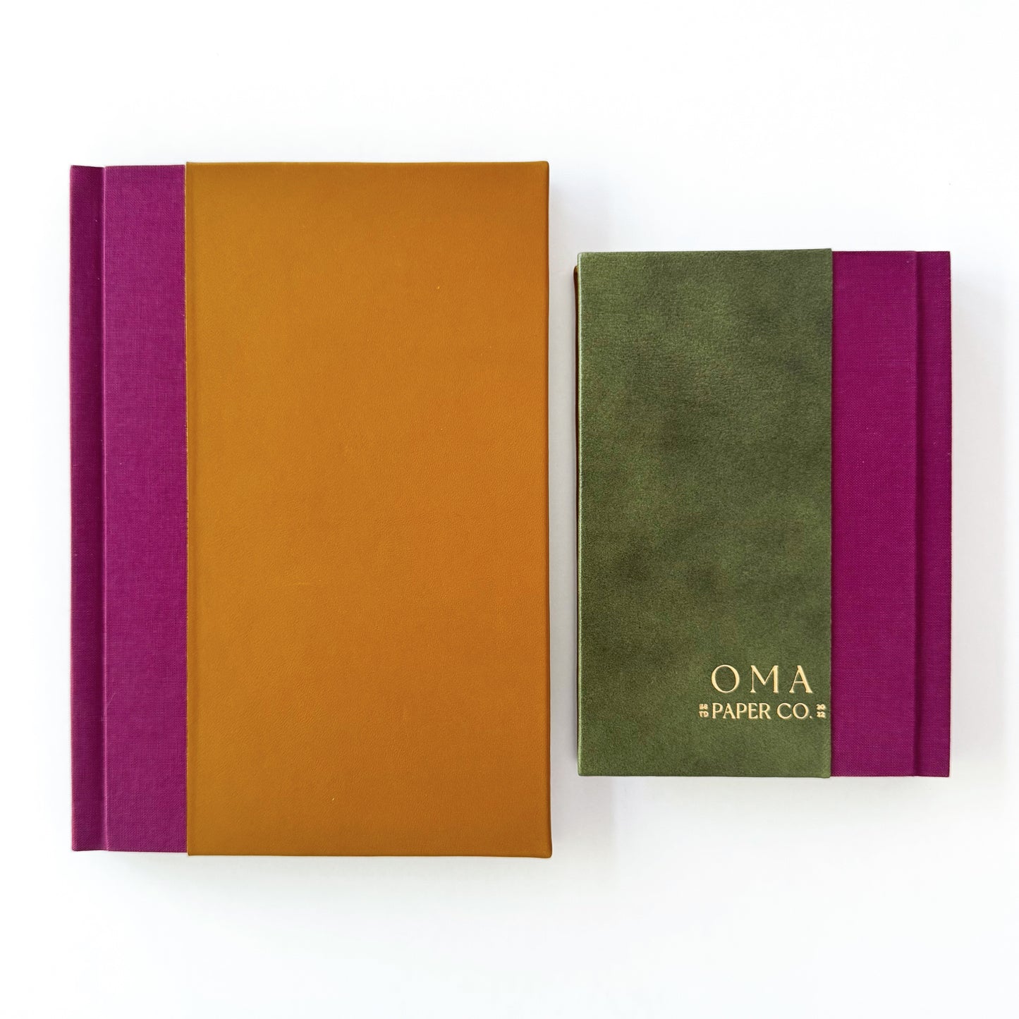 Handmade Leather Notebook TRIO 28 | 16,5 x 24 cm