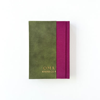 Handmade Leather Notebook TRIO 28 | 12,5 x 18 cm