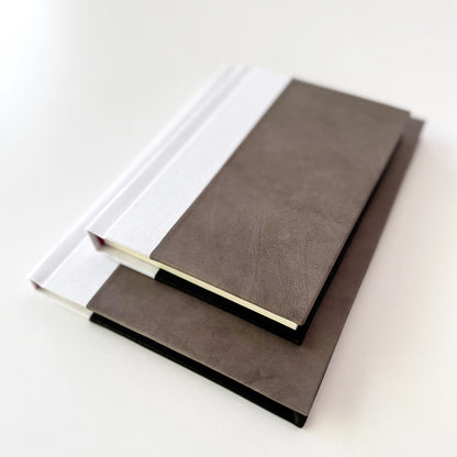 Handmade Leather Notebook TRIO 29 | 12,5 x 18 cm