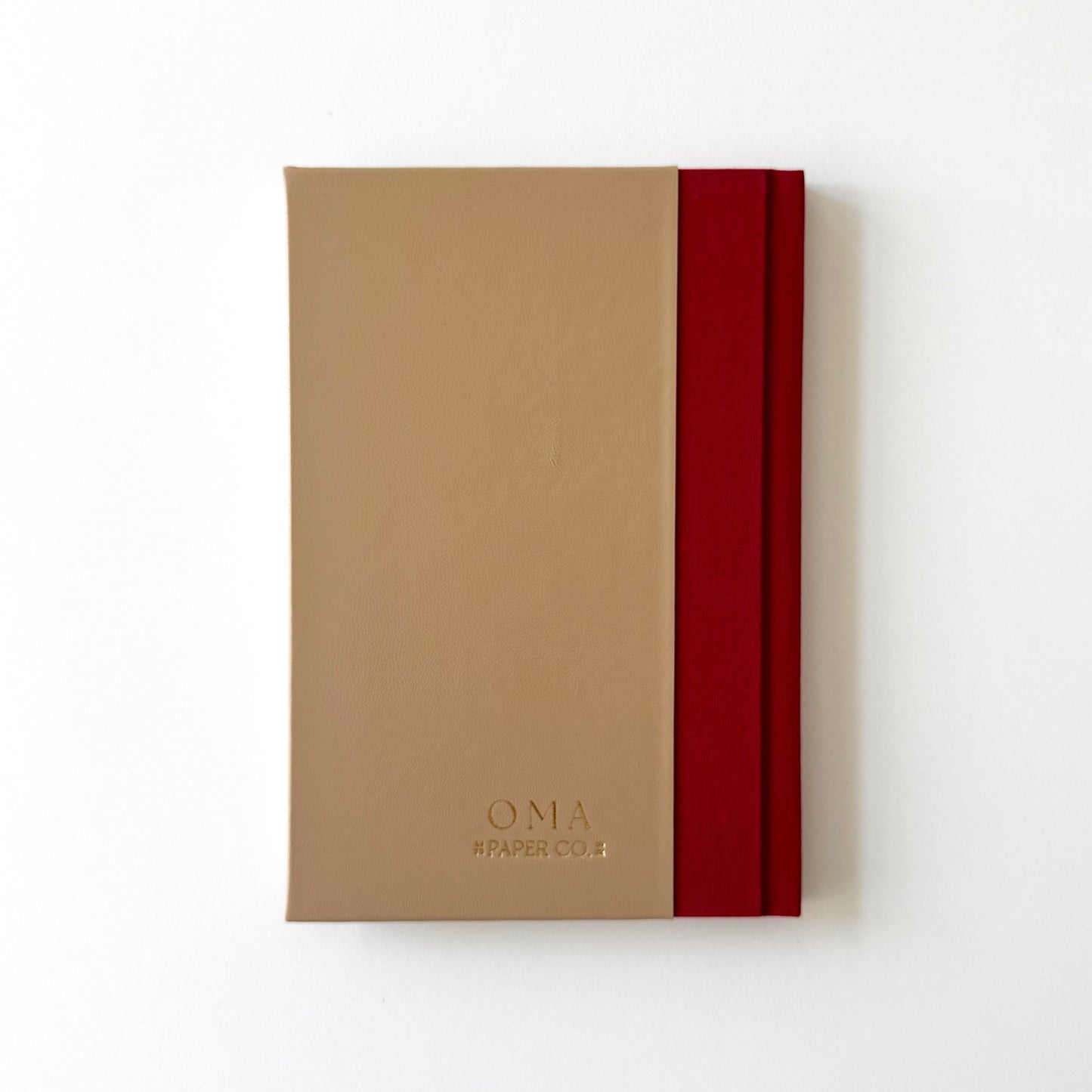 Handmade Leather Notebook ORNAMENTA 30 | 16,5 x 24 cm