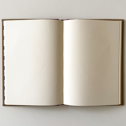 Handmade Leather Notebook ORNAMENTA 30 | 16,5 x 24 cm