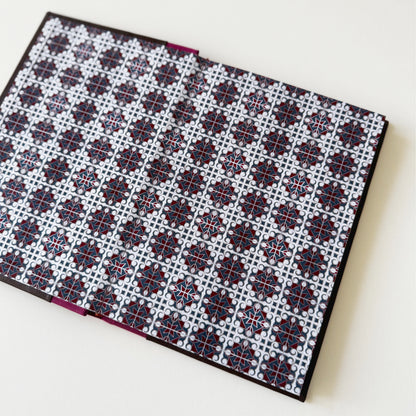 Handmade Leather Notebook ORNAMENTA 32 | 16,5 x 24 cm