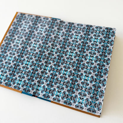 Handmade Leather Notebook ORNAMENTA 34 | 16,5 x 24 cm