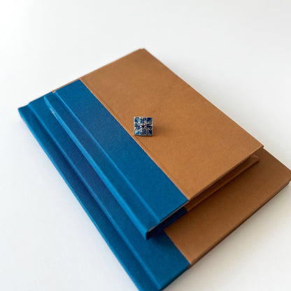 Handmade Leather Notebook ORNAMENTA 34 | 16,5 x 24 cm