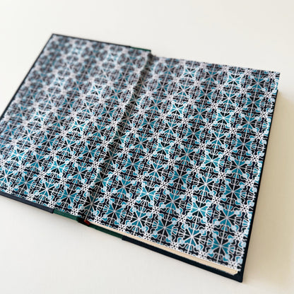 Handmade Leather Notebook ORNAMENTA 35 | 16,5 x 24 cm