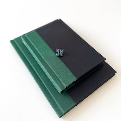 Handmade Leather Notebook ORNAMENTA 35 | 16,5 x 24 cm