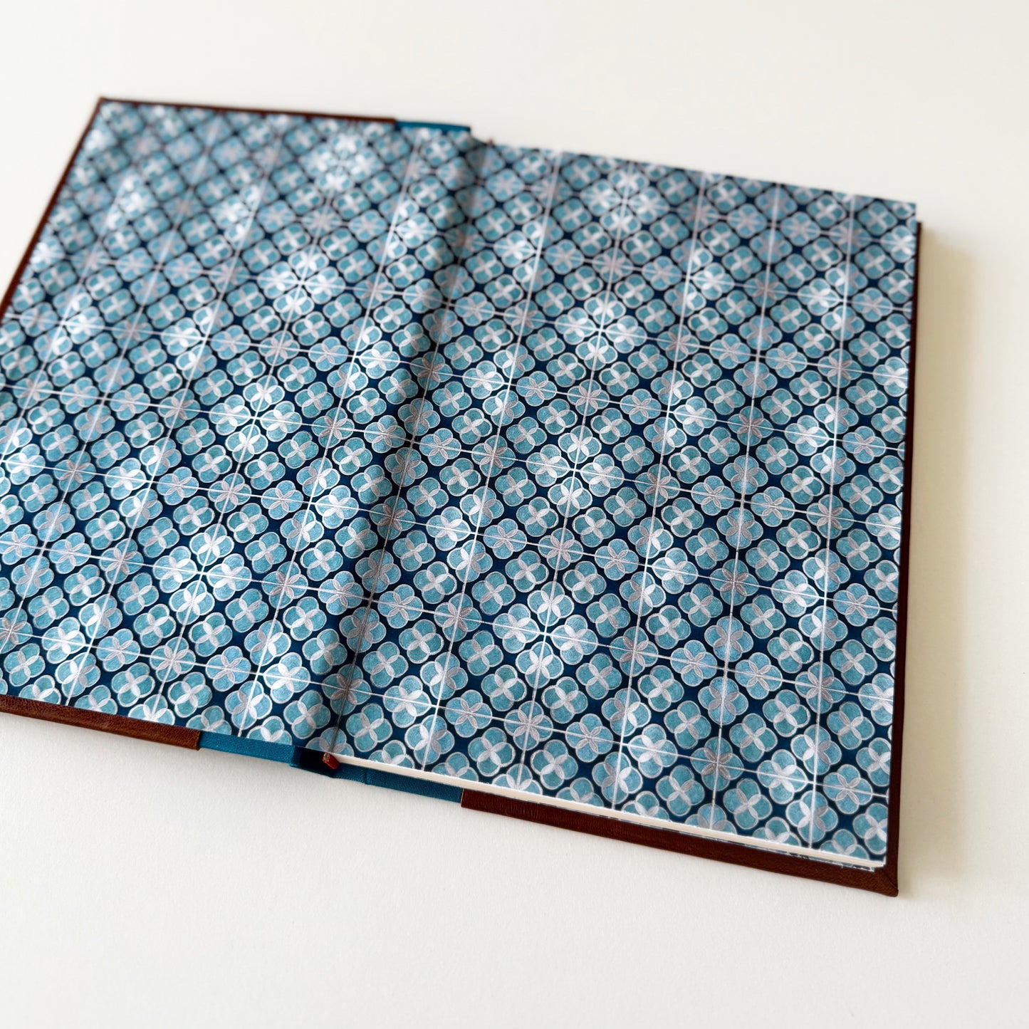 Handmade Leather Notebook ORNAMENTA 36 | 16,5 x 24 cm