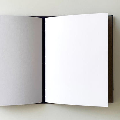 Handmade Leather Photo Album BLUEBERRY| 18 x 25 cm