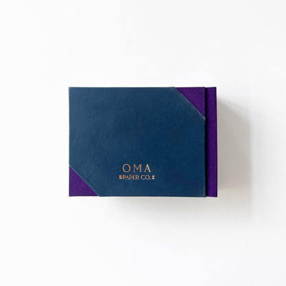 Handmade Leather Photo Album BLUEBERRY | 18 x 13 cm