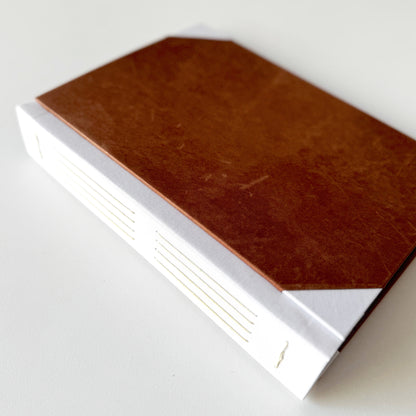 Handmade Leather Photo Album COCONUT | 18 x 25 cm