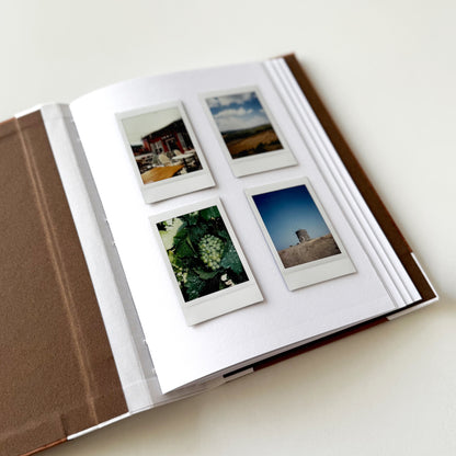 Handmade Leather Photo Album COCONUT | 18 x 25 cm