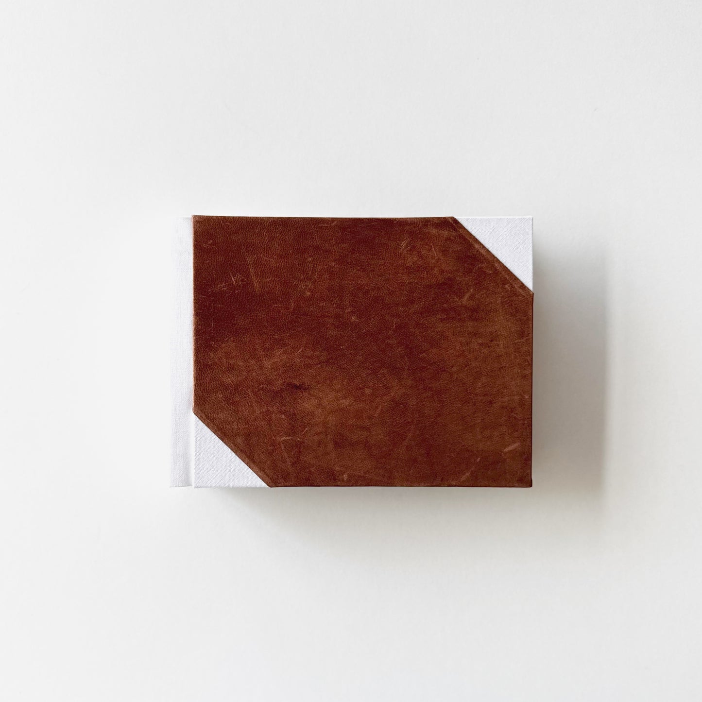 Handmade Leather Photo Album COCONUT | 18 x 13 cm
