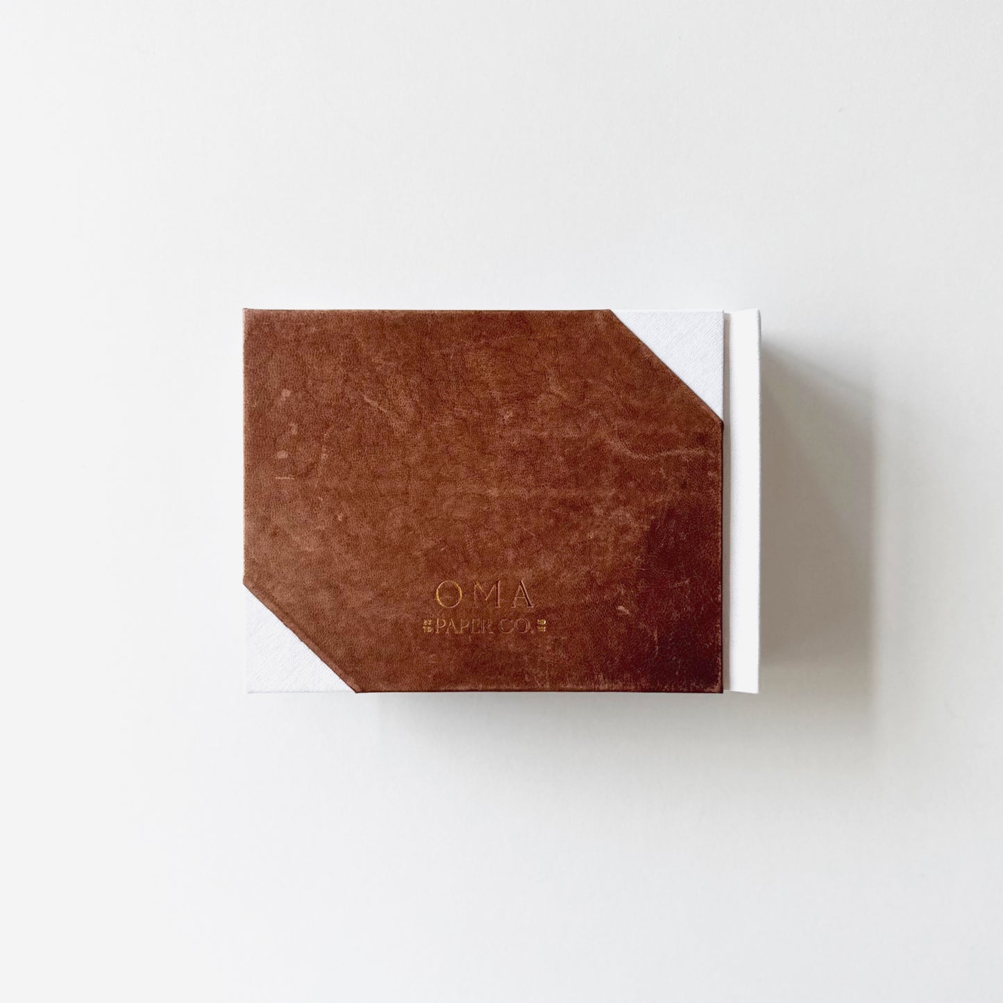 Handmade Leather Photo Album COCONUT | 18 x 13 cm