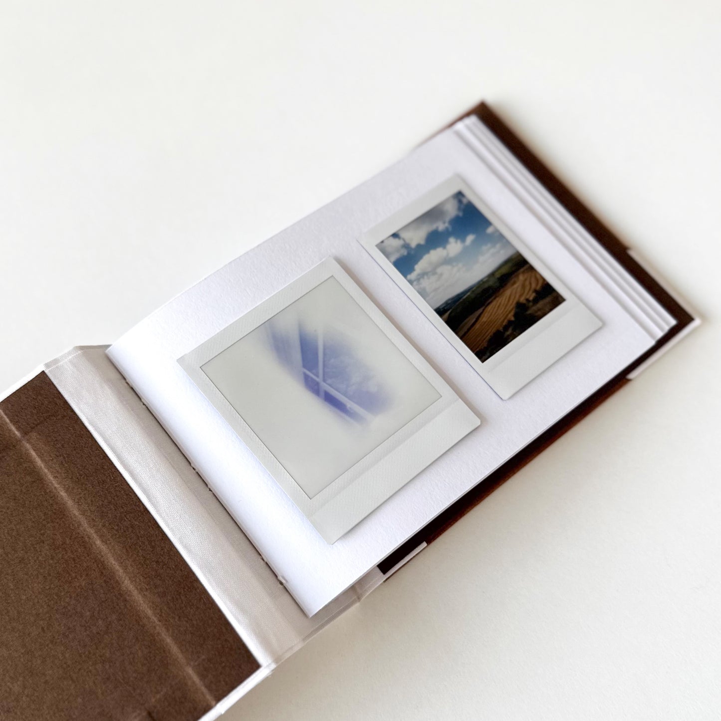 Handmade Leather Photo Album COCONUT | 18 x 13 cm