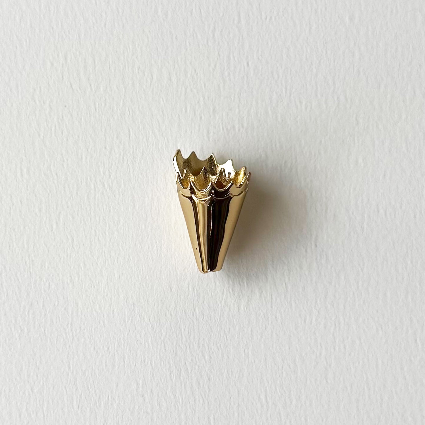 Pencil Shavings Pin | Gold