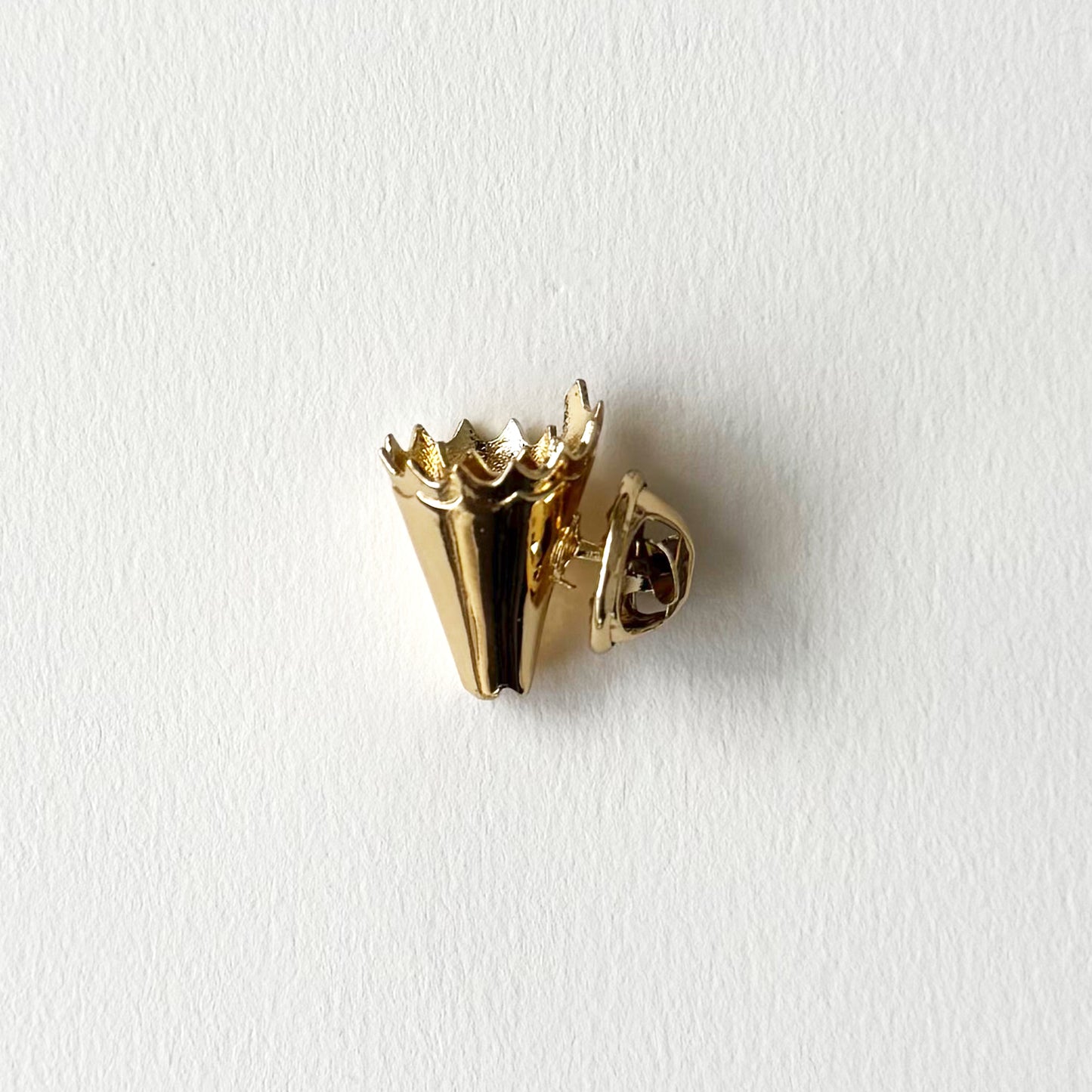 Pencil Shavings Pin | Gold