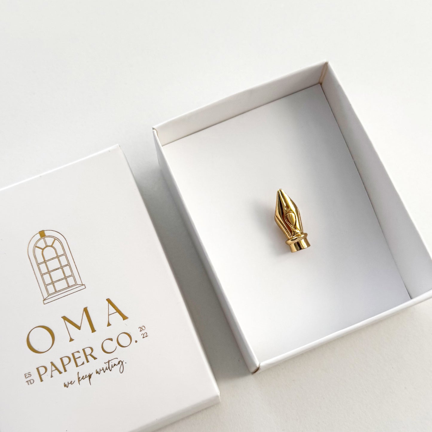 Nib Pin No. 2 | Gold