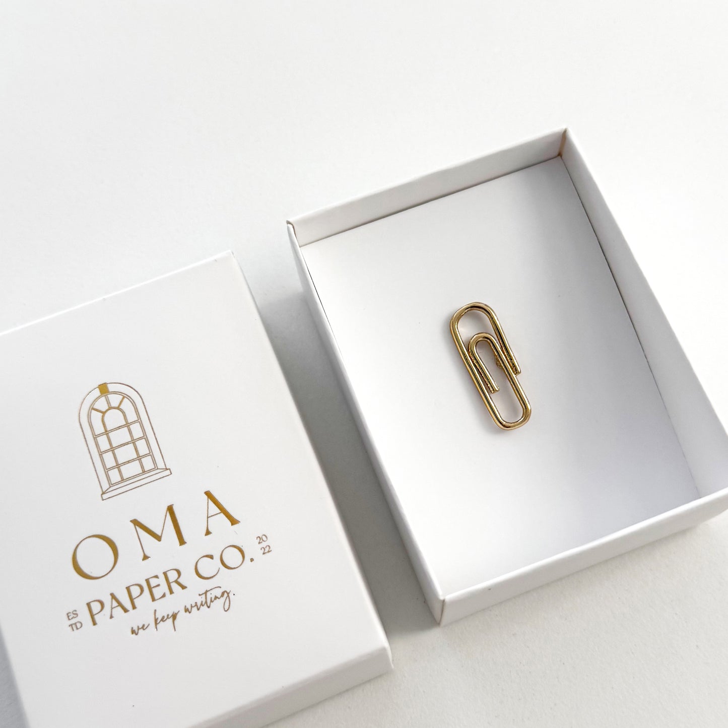Paperclip Pin | Gold