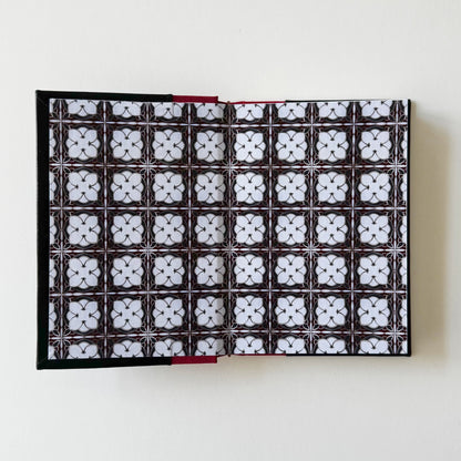 Handmade Leather Notebook ORNAMENTA 31 | 12,5 x 18 cm