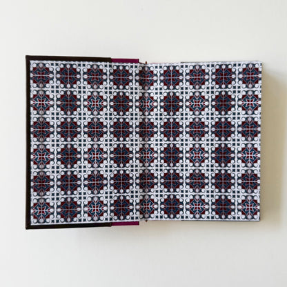 Handmade Leather Notebook ORNAMENTA 32 | 12,5 x 18 cm