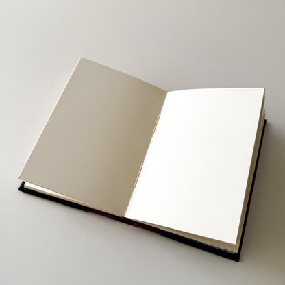 Handmade Leather Notebook ORNAMENTA 32 | 12,5 x 18 cm