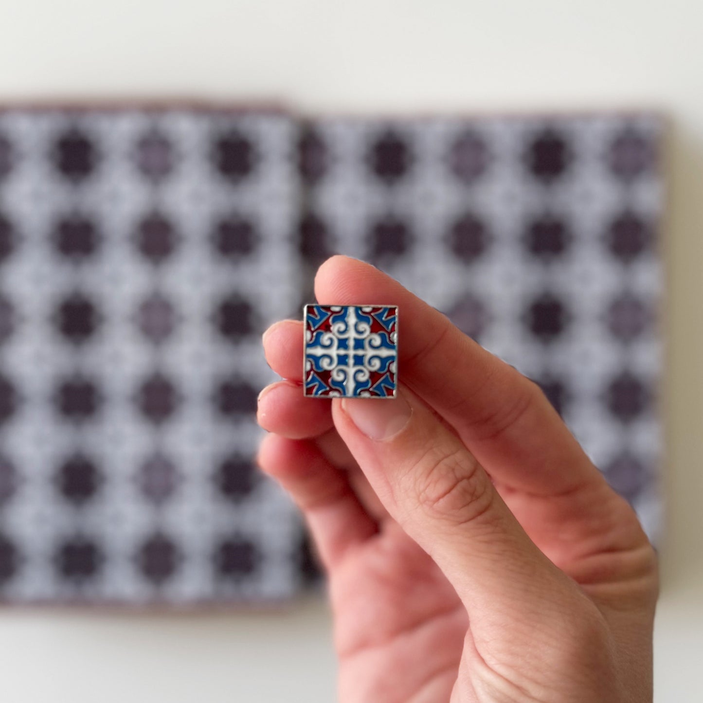 Handmade Leather Notebook ORNAMENTA 33 | 12,5 x 18 cm