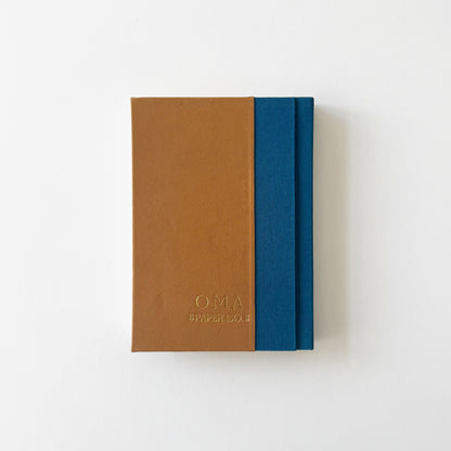 Handmade Leather Notebook ORNAMENTA 34 | 12,5 x 18 cm