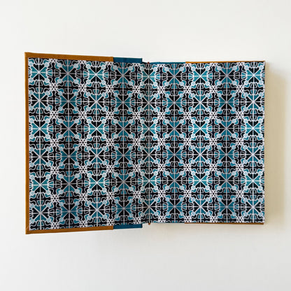 Handmade Leather Notebook ORNAMENTA 34 | 12,5 x 18 cm