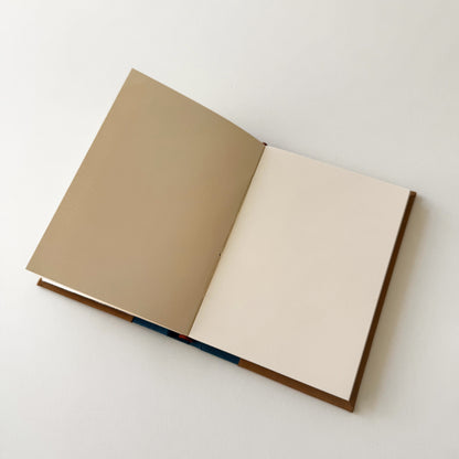 Handmade Leather Notebook ORNAMENTA 34 | 12,5 x 18 cm