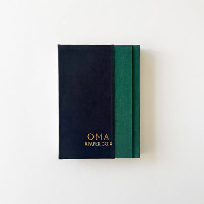 Handmade Leather Notebook ORNAMENTA 35 | 12,5 x 18 cm