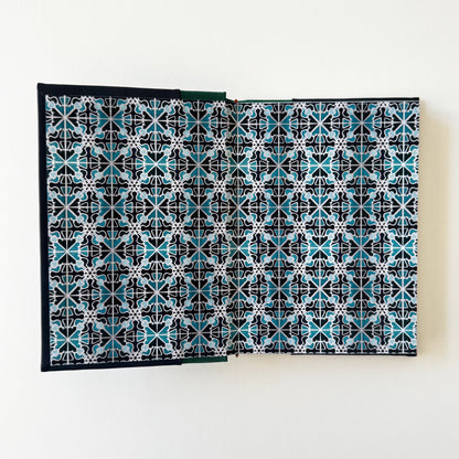 Handmade Leather Notebook ORNAMENTA 35 | 12,5 x 18 cm