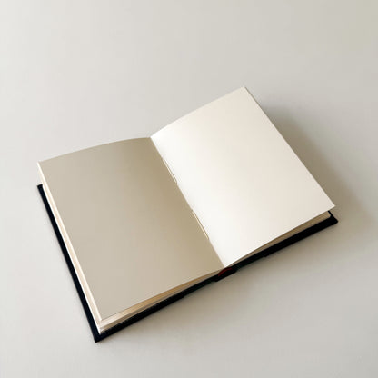 Handmade Leather Notebook ORNAMENTA 35 | 12,5 x 18 cm