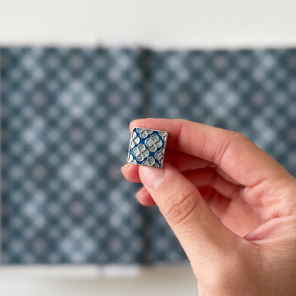 Handmade Leather Notebook ORNAMENTA 37 | 12,5 x 18 cm