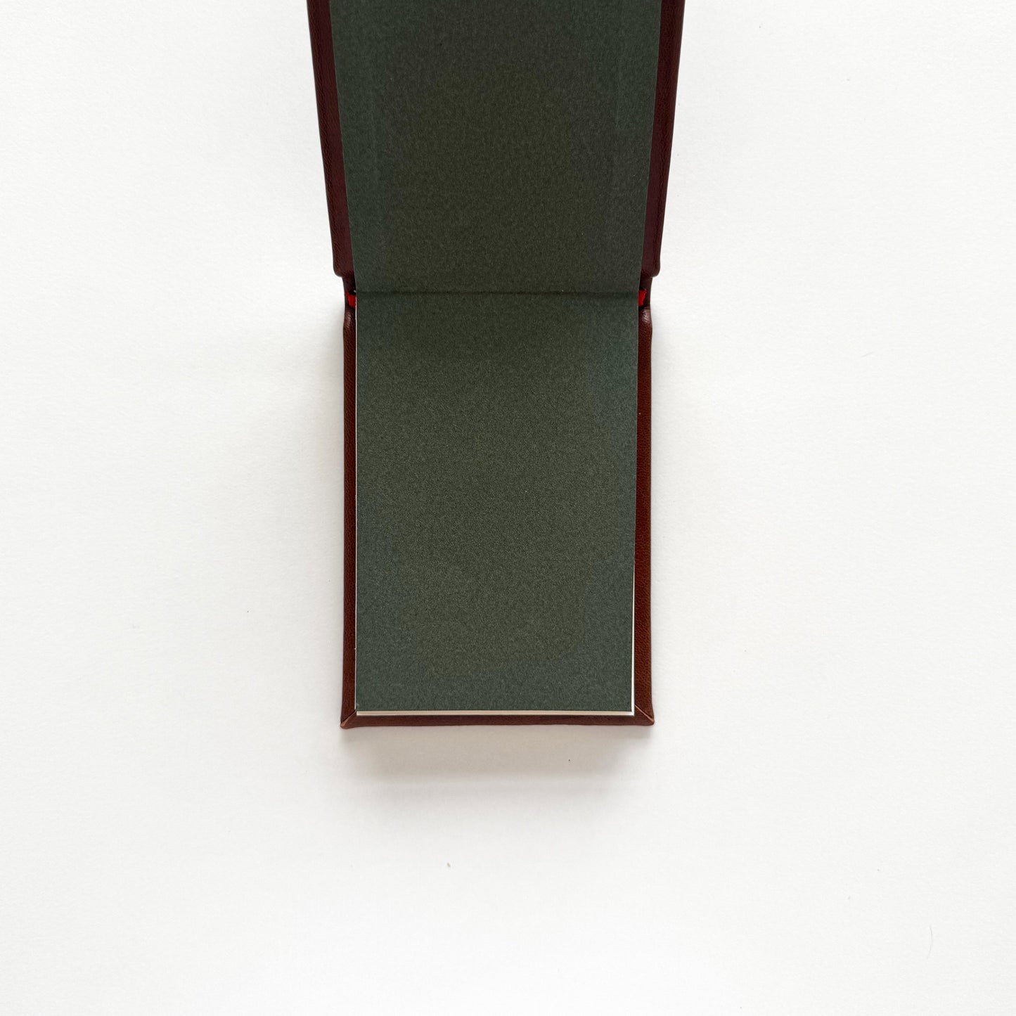 Handmade Leather Notebook No. 24T | 9 x 12,5 cm