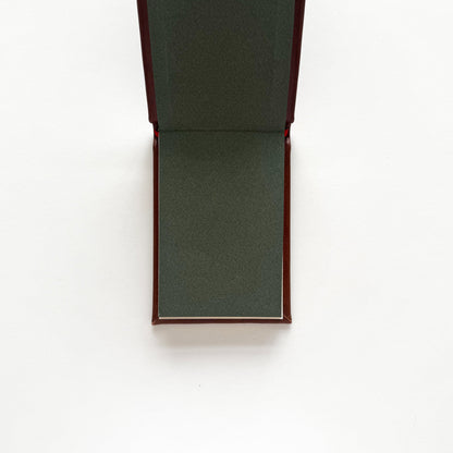 Handmade Leather Notebook No. 24T | 9 x 12,5 cm