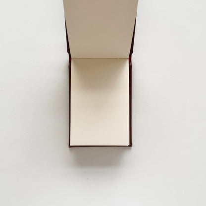 Handmade Leather Notebook No. 24T | 9 x 12,5 cm