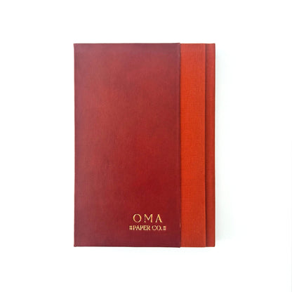 Handmade Leather Notebook No. 5 | 16,5 x 24 cm