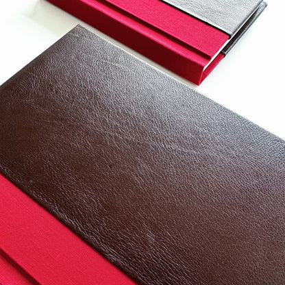 Handmade Leather Notebook No. 10 | 16,5 x 24 cm