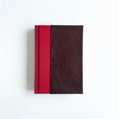 Handmade Leather Notebook No. 10 | 12,5 x 18 cm