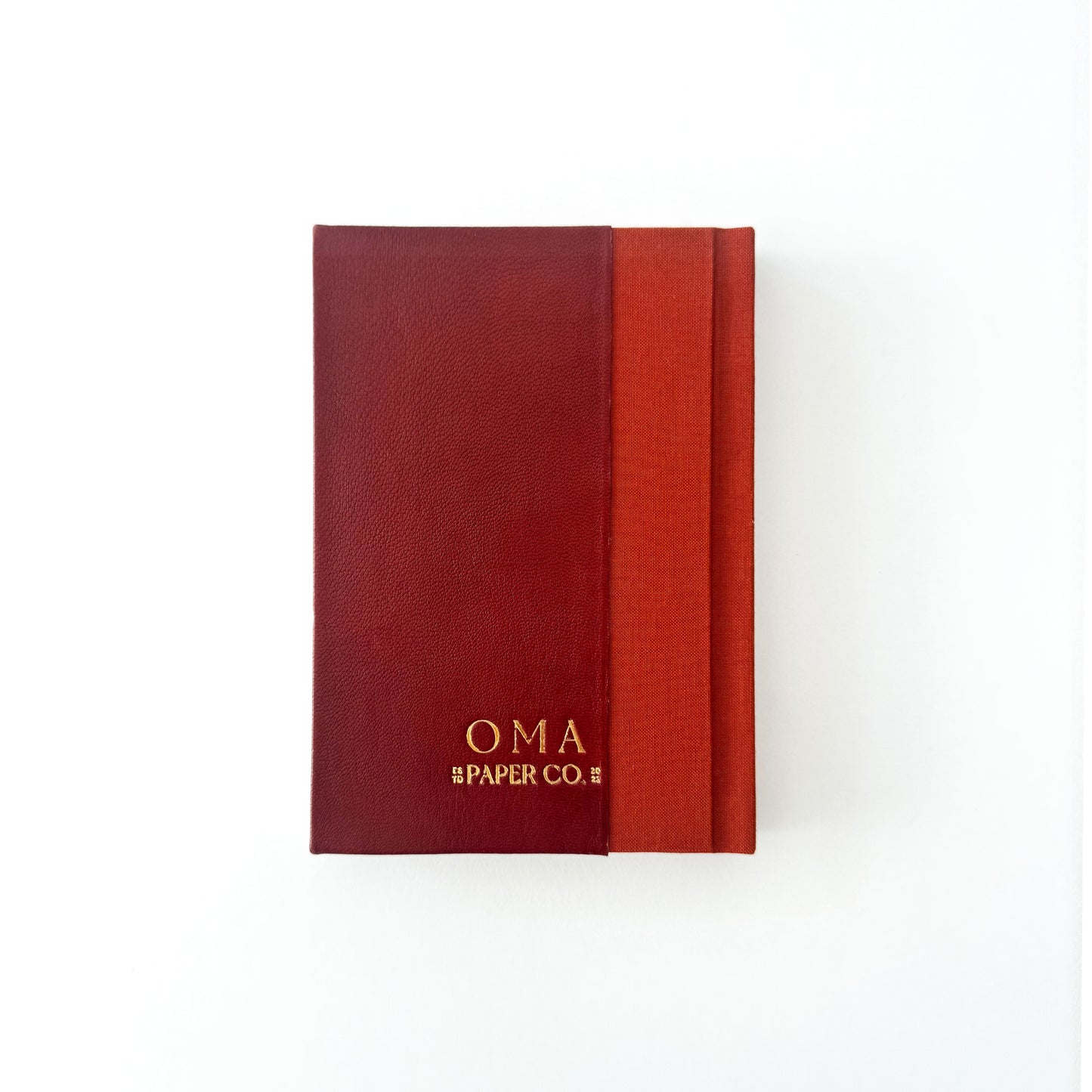 Handmade Leather Notebook No. 5 | 12,5 x 18 cm