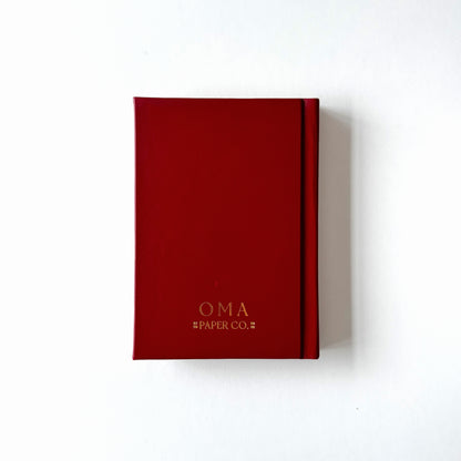 Handmade Leather Notebook No. 41 | 12,5 x 18 cm