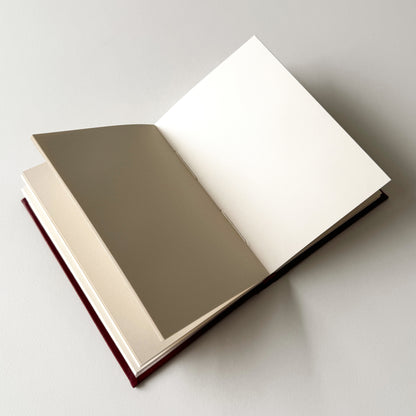 Handmade Leather Notebook No. 41 | 12,5 x 18 cm