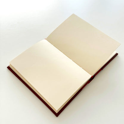 Handmade Leather Notebook No. 5 | 12,5 x 18 cm