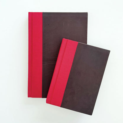 Handmade Leather Notebook No. 1 | 12,5 x 18 cm