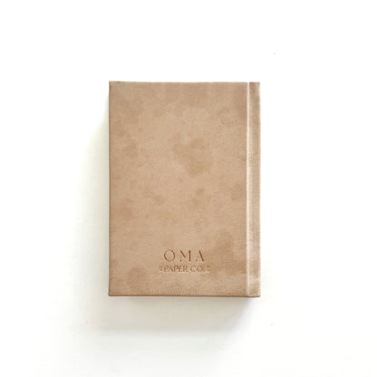 Handmade Leather Notebook No. 4 | 12,5 x 18 cm
